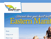 Tablet Screenshot of eastmantourism.ca